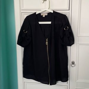 Michael Kors black blouse